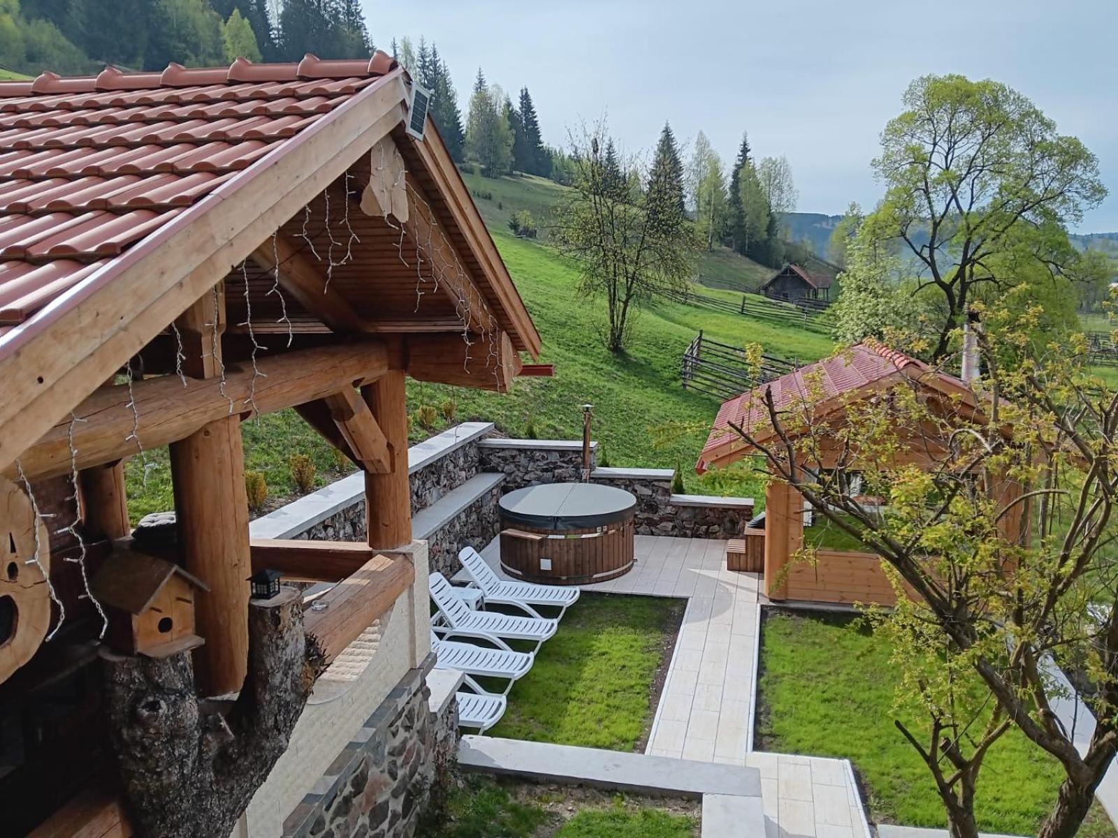 Вилла Casa Anghel Bilbor Экстерьер фото